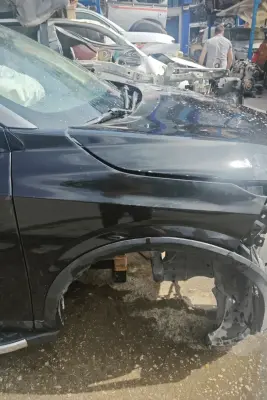 Nissan Qashqai Çıkma Orjinal 2024 Model J12 Kasa  Ön Siyah Sol Çamurluk